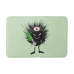 Gotische Verpleegster Grappig Evil Creature Karakt Badmat