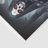 Gotische vervloekte non van de dood - tissuepapier (Detail)