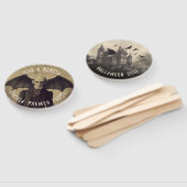 Gotische  Victoriaans Dracula Halloween Handwaaier (Niet-gemonteerd)