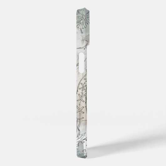 Gotische Victoriaans schoonheidsheks met raaf Case-Mate iPhone Case (Achterkant / Rechts)