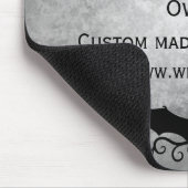 Gotische Victoriaans vleermuis met wervelingen bur Muismat (Hoek)