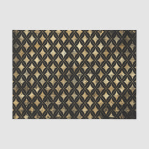 Gotische Vintage Goud Diamant Tissuepapier