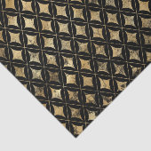 Gotische Vintage Goud Diamant Tissuepapier (Detail)