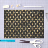 Gotische Vintage Goud Diamant Tissuepapier (Craft)