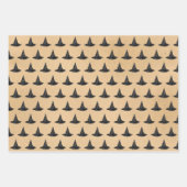 Gotische Vintage Halloween Inpakpapier Vel (Voorkant 2)