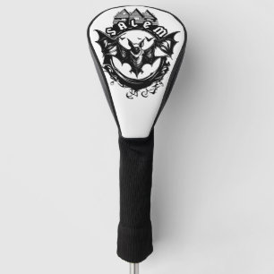 Gotische vleermuis en Salem Witch House Golfheadcover
