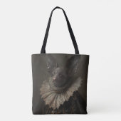 Gotische Vleermuis Tote Bag (Achterkant)