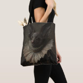 Gotische Vleermuis Tote Bag (Dichtbij)