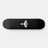 Gotische Vleermuisvleugel Ankh Persoonlijk Skateboard (Horizontaal)