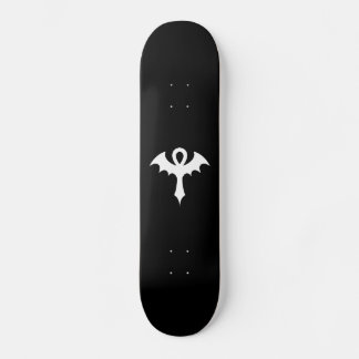 Gotische Vleermuisvleugel Ankh Persoonlijk Skateboard