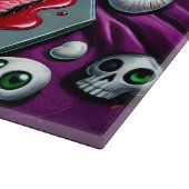 Gotische vleeskunst voor het onverschrokken feest snijplank (Hoek)