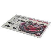 Gotische Vleestemperatuurgids Snijplank (Hoek)