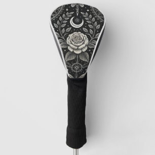 Gotische Vlinder Bloemmotief (4) Golfheadcover
