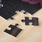 Gotische vlinder keizerin Mauve Splendor Legpuzzel (Zijkant)