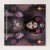 Gotische vlinder keizerin Mauve Splendor Legpuzzel (Horizontaal)