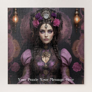 Gotische vlinder keizerin Mauve Splendor Legpuzzel