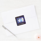 Gotische Vrede Geest Vierkante Sticker (Envelop)