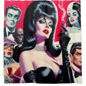  Gotische Vrouw Douchegordijn (Voorkant)