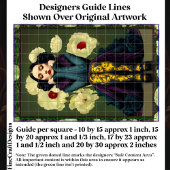 Gotische vrouw met klaprozen DQ6R Decoupage Tissuepapier