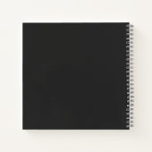 Gotische vrouw notitieboek (Achterkant)