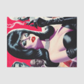  Gotische Vrouw Tissuepapier (Voorkant)