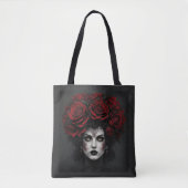 Gotische vrouw tote bag (Voorkant)