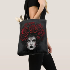 Gotische vrouw tote bag