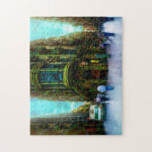 Gotische Wijk Barcelona. Legpuzzel (Verticaal)