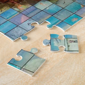 Gotische Wijk Barcelona. Legpuzzel (Zijkant)