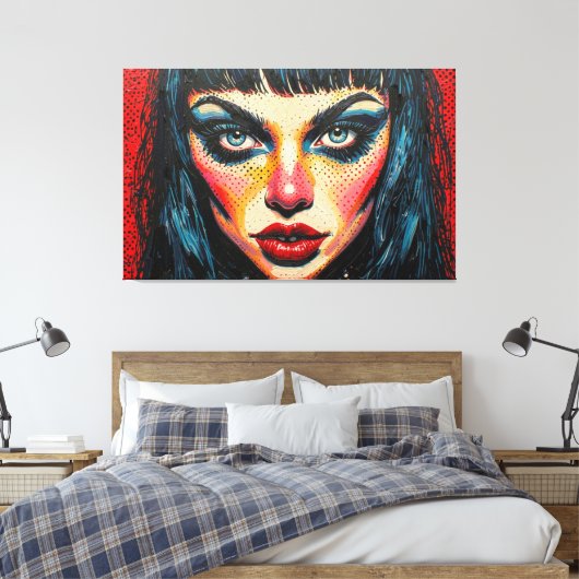 GOTISCHE WILDERNIS 2 CANVAS AFDRUK (Insitu (Slaapkamer))