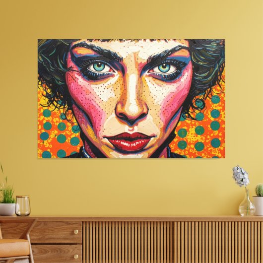 GOTISCHE WOESTIJN 10 CANVAS AFDRUK (Insitu (Woonkamer))