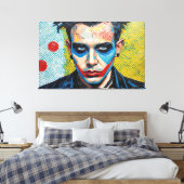 GOTISCHE WOESTIJN 16 CANVAS AFDRUK (Insitu (Slaapkamer))