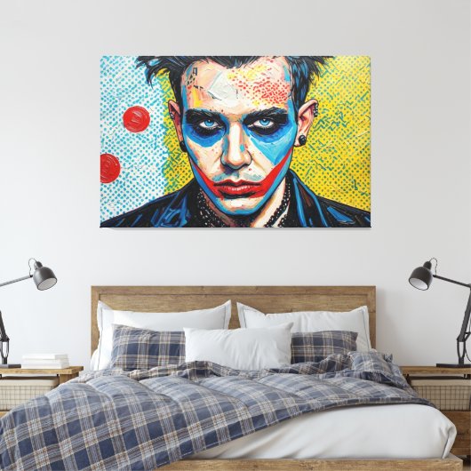 GOTISCHE WOESTIJN 16 CANVAS AFDRUK (Insitu (Slaapkamer))