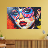 GOTISCHE WOESTIJN 24 CANVAS AFDRUK (Insitu (Woonkamer))