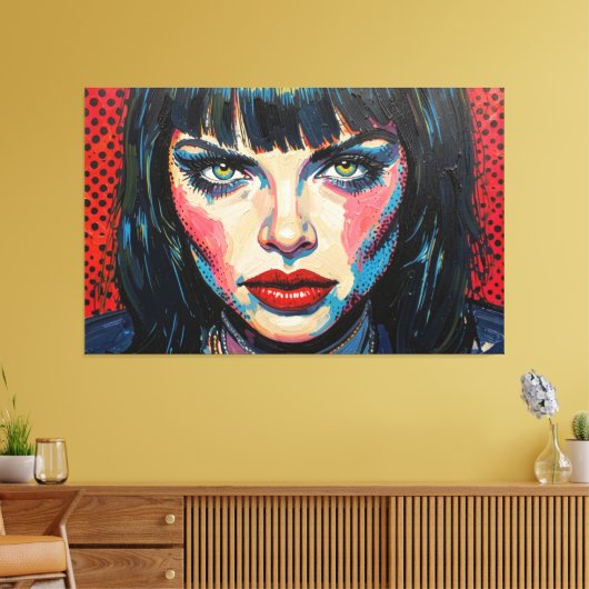 GOTISCHE WOESTIJN 7 CANVAS AFDRUK (Insitu (Woonkamer))