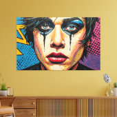 GOTISCHE WOESTIJN 7 CANVAS AFDRUK (Insitu (Woonkamer))