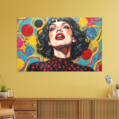 GOTISCHE WOESTIJN 8 CANVAS AFDRUK (Insitu (Woonkamer))