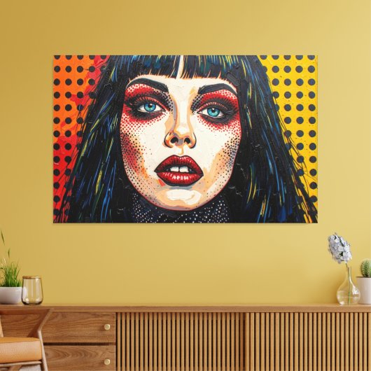 GOTISCHE WOESTIJN 9 CANVAS AFDRUK (Insitu (Woonkamer))