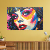 GOTISCHE WOESTIJN CANVAS AFDRUK (Insitu (Woonkamer))