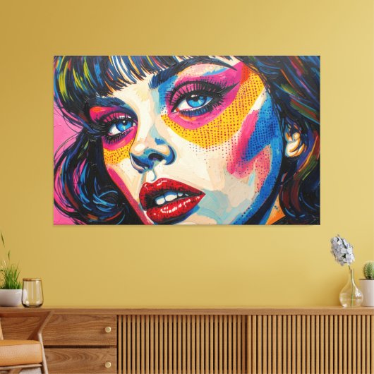 GOTISCHE WOESTIJN CANVAS AFDRUK (Insitu (Woonkamer))