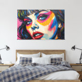 GOTISCHE WOESTIJN CANVAS AFDRUK (Insitu (Slaapkamer))