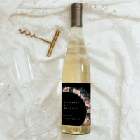 Gotische  Zwart Blush Bruiloft