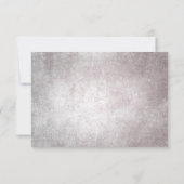 Gotische Zwart & Bourgondische schedel & Spin QR C RSVP Kaartje (Achterkant)