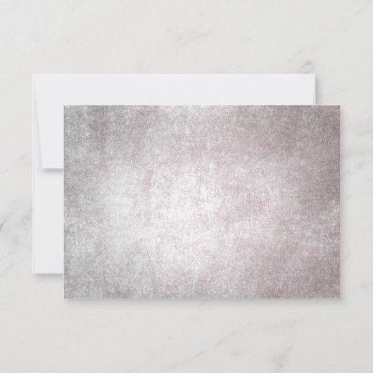 Gotische Zwart & Bourgondische schedel & Spin QR C RSVP Kaartje (Achterkant)