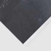 Gotische  Zwart Gekleed Skelet Decoupage Tissuepapier (Detail)