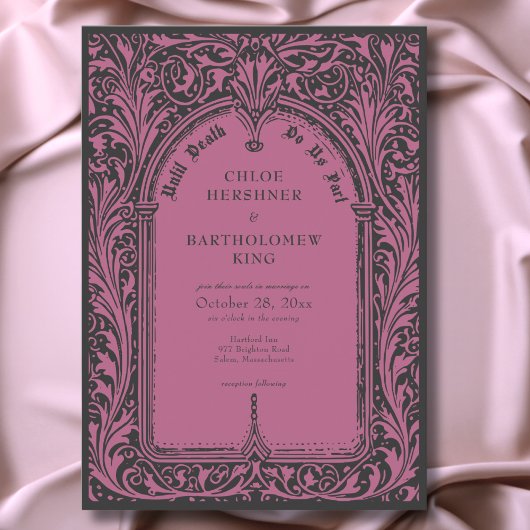 Gotische zwarte Bourgondische middeleeuwse tot de  Kaart