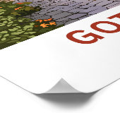 Gotland Zweden Reisprint Poster (Hoek)