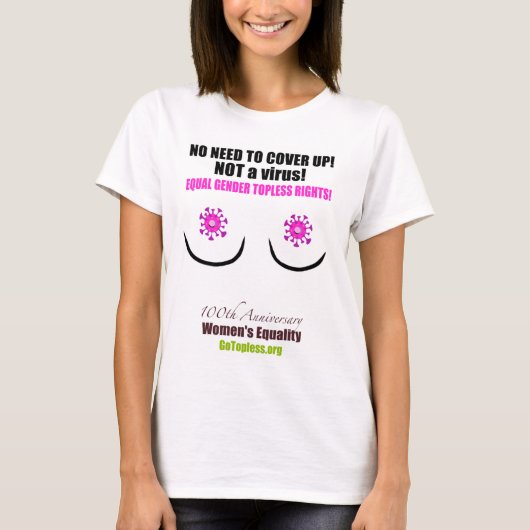 GoTopless T-shirts 2020 (Voorkant)