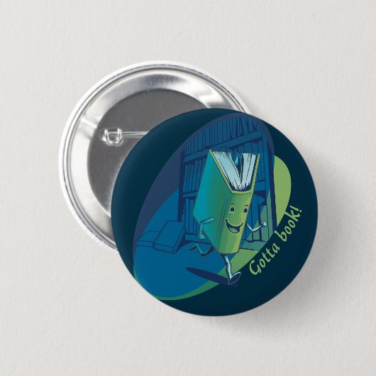 Gotta Book Ronde Button 5,7 Cm (Voorkant /achterkant)