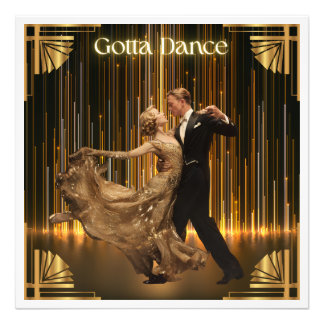Gotta Dance - Ballroom Art Deco Poster